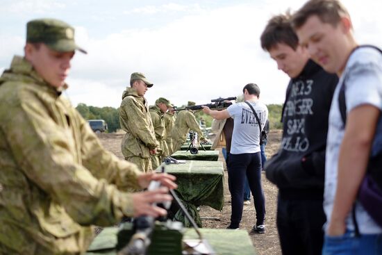 Военные учения в Самаре