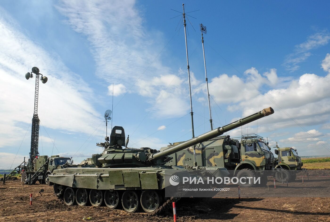 Военные учения в Самаре