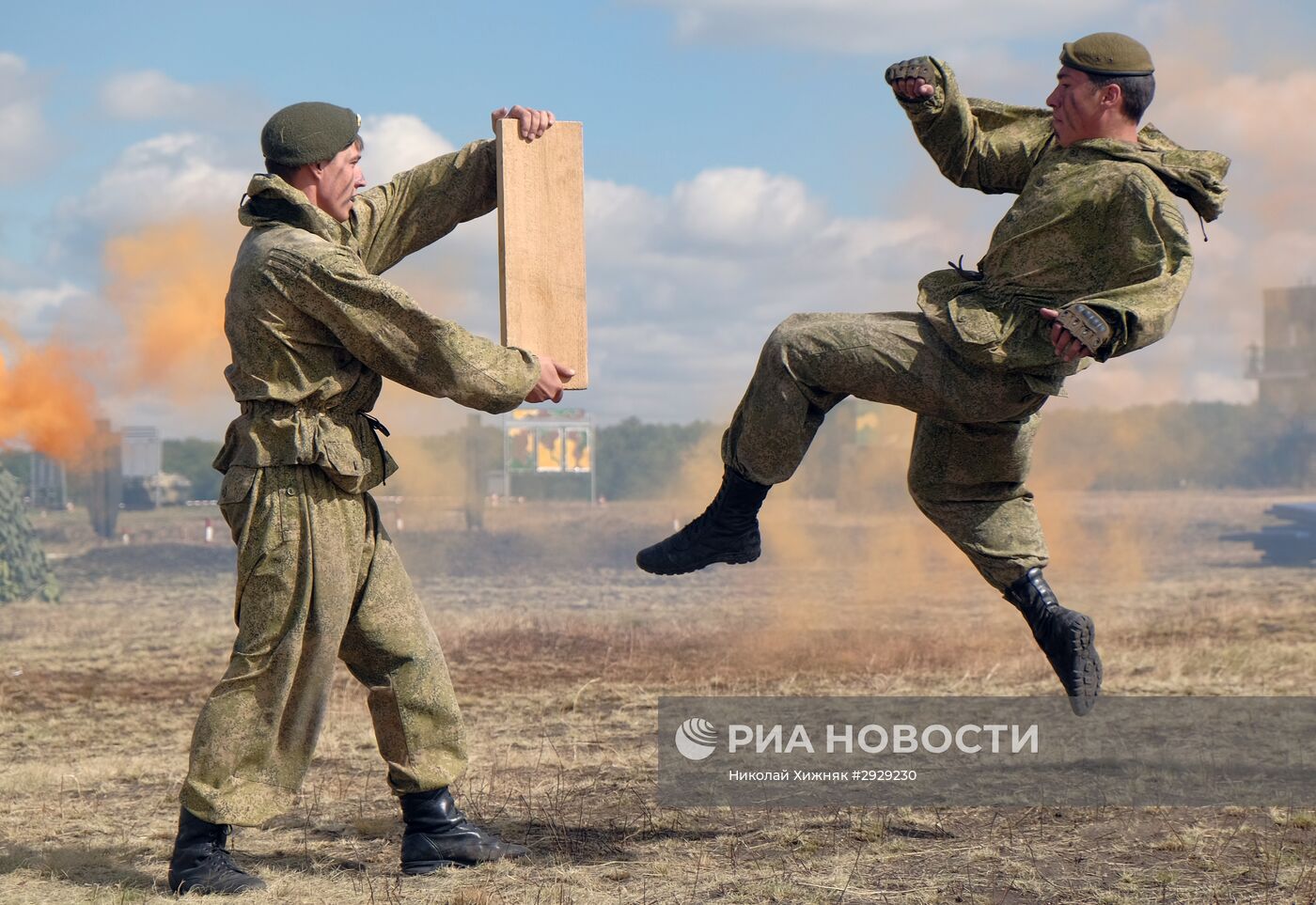 Военные учения в Самаре