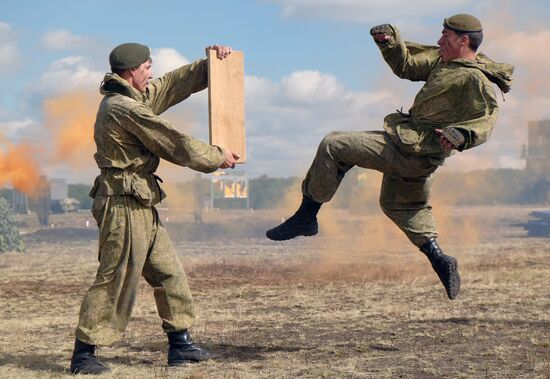 Военные учения в Самаре