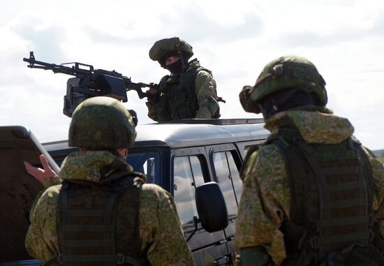 Военные учения в Самаре