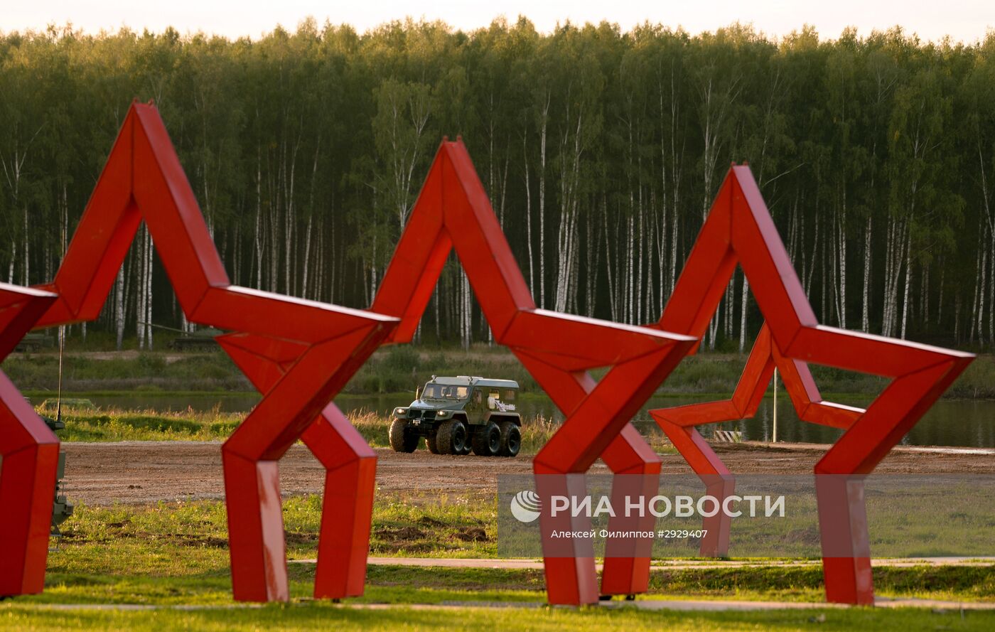 Открытие Международного военно-технического форума "АРМИЯ-2016"