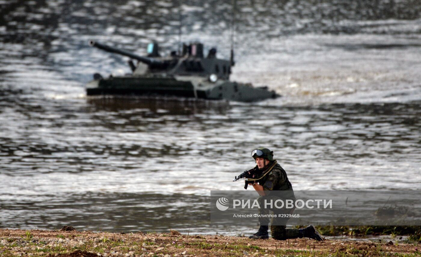 Открытие Международного военно-технического форума "АРМИЯ-2016"