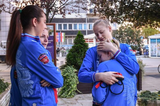 Российские волейболистки – чемпионки Европы среди юниоров