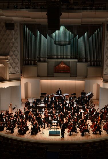 Выступление Симфонического оркестра Белградской филармонии в Концертном зале имени П.И. Чайковского