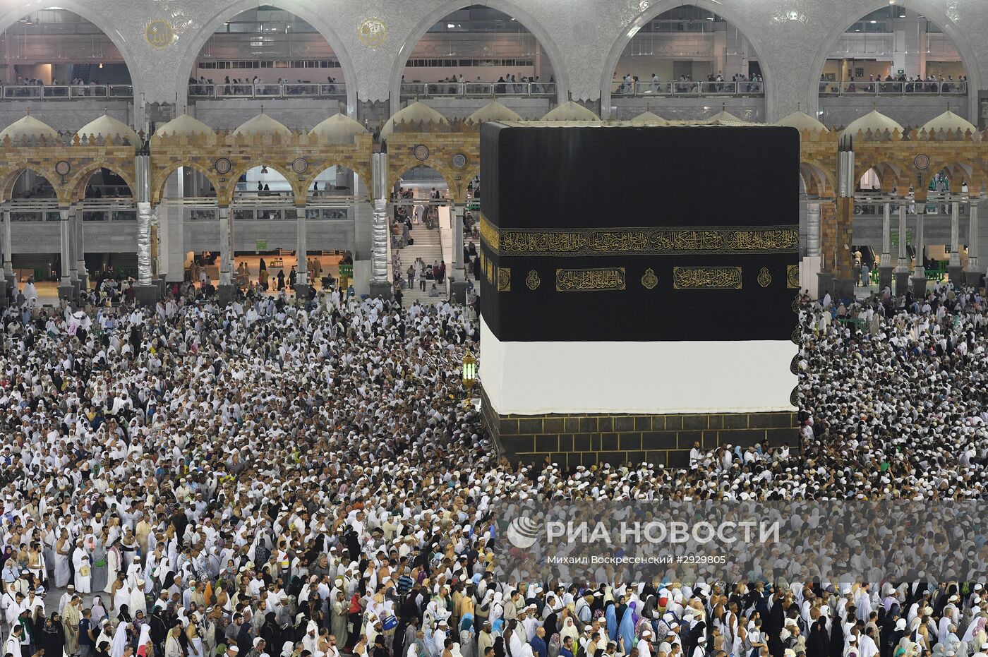 Паломники в Мекке