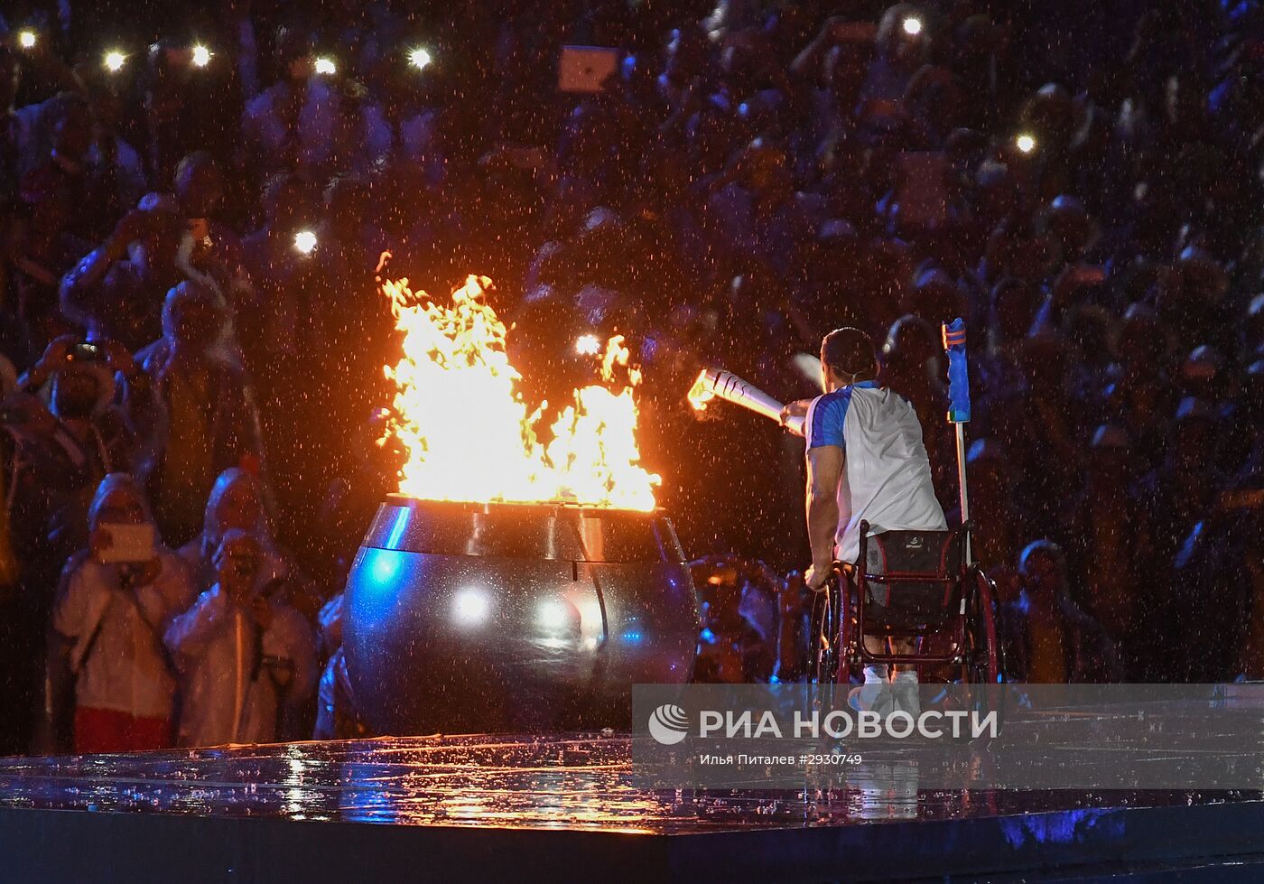 Церемония открытия XV летних Паралимпийских игр 2016 в Рио-де-Жанейро