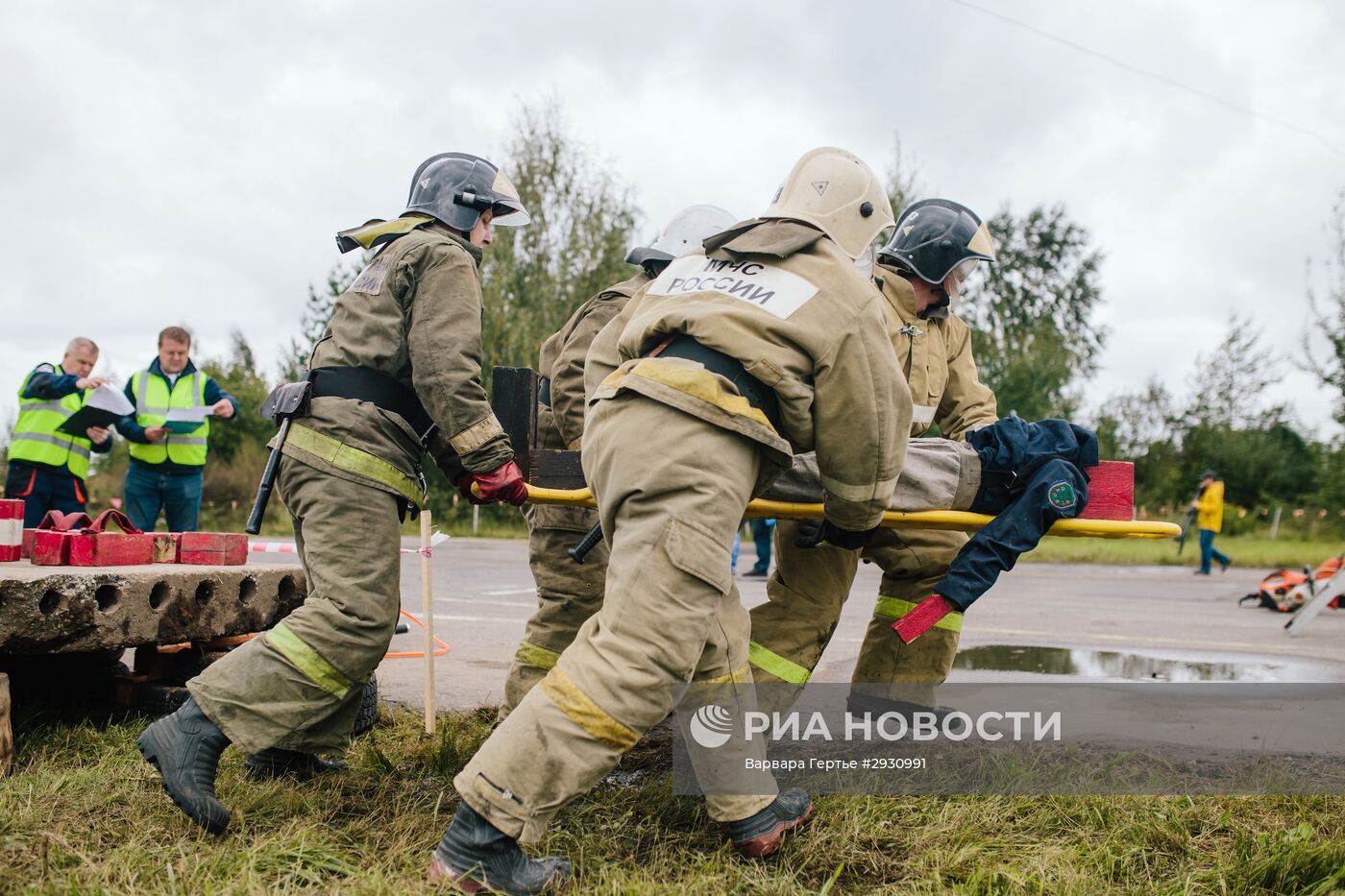 Соревнования по пожарному многоборью в Ивановской области