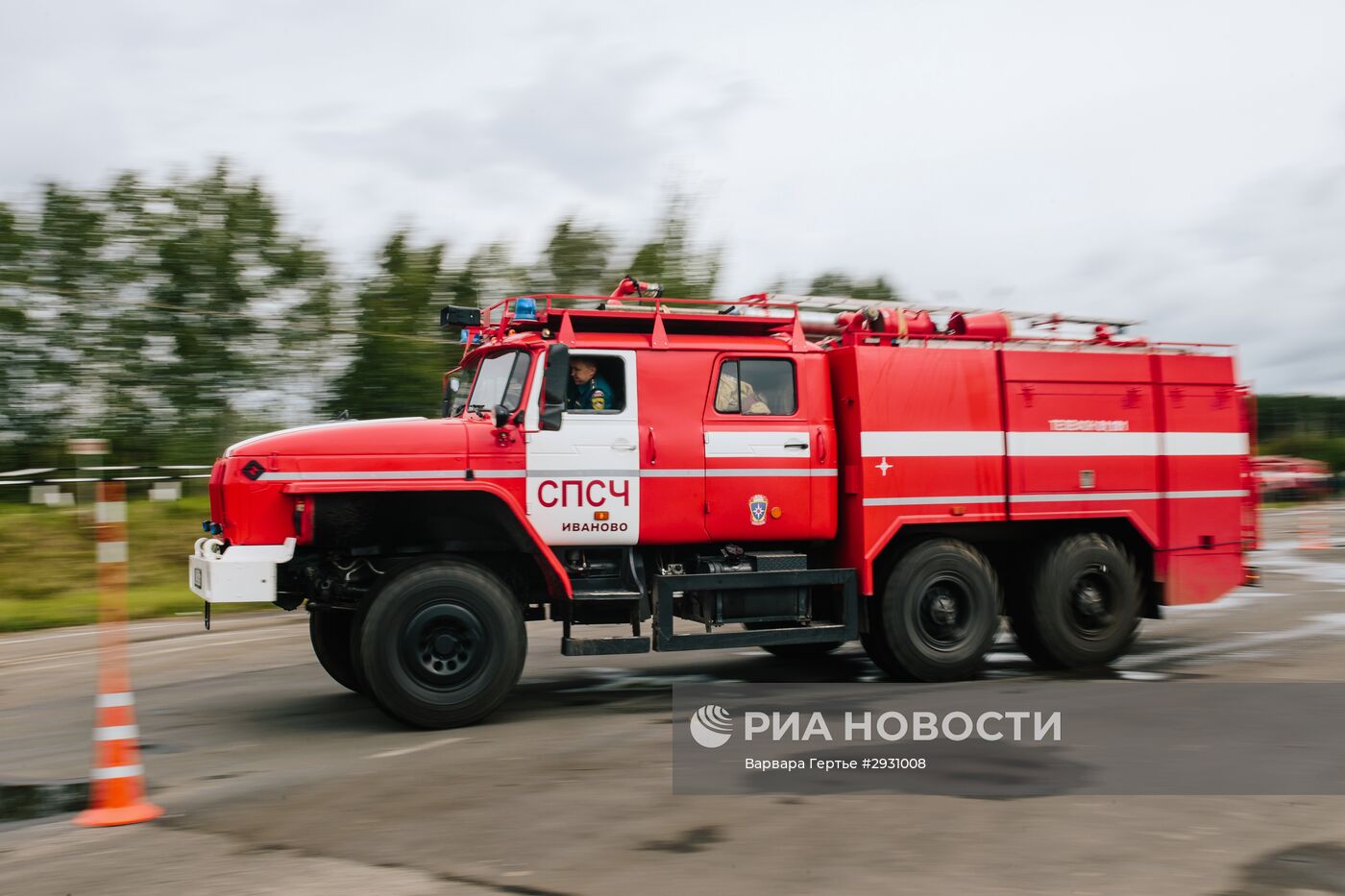 Соревнования по пожарному многоборью в Ивановской области