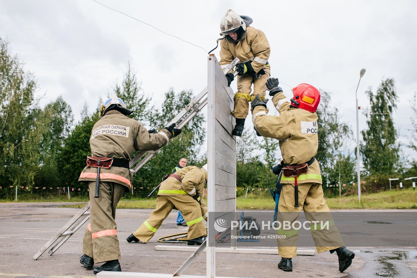 Соревнования по пожарному многоборью в Ивановской области