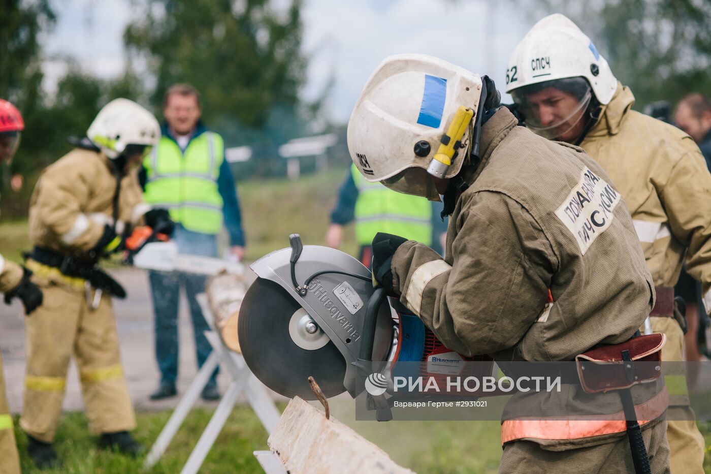 Соревнования по пожарному многоборью в Ивановской области