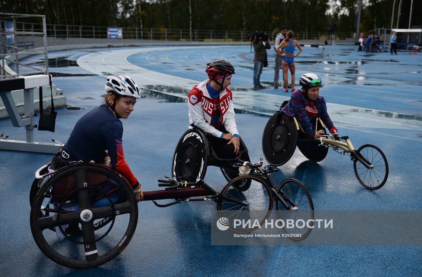 Всероссийские паралимпийские соревнования. Первый день.