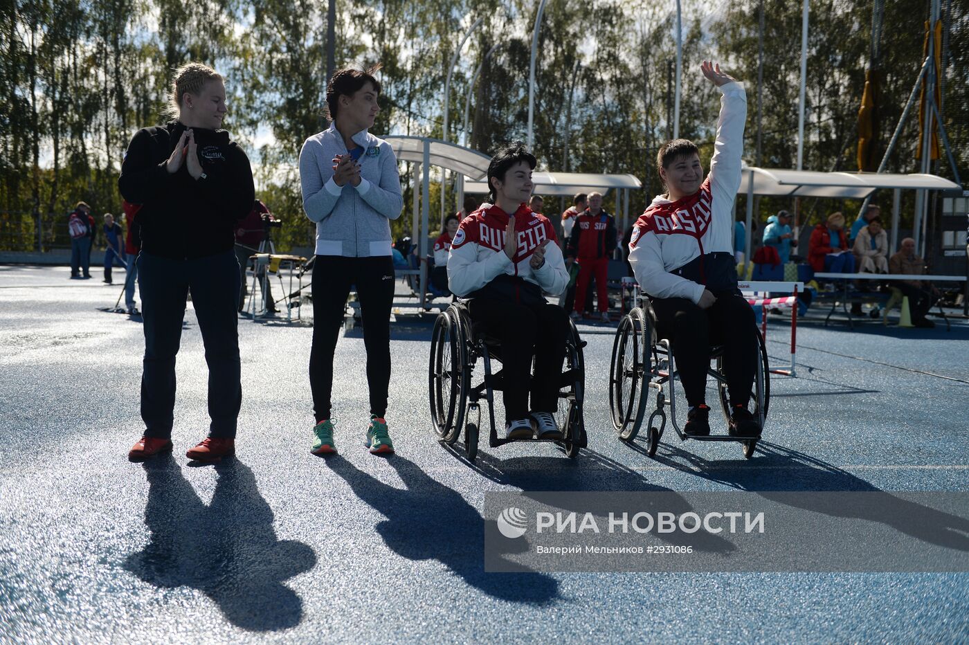 Всероссийские паралимпийские соревнования. Первый день.