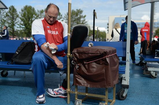 Всероссийские паралимпийские соревнования. Первый день.