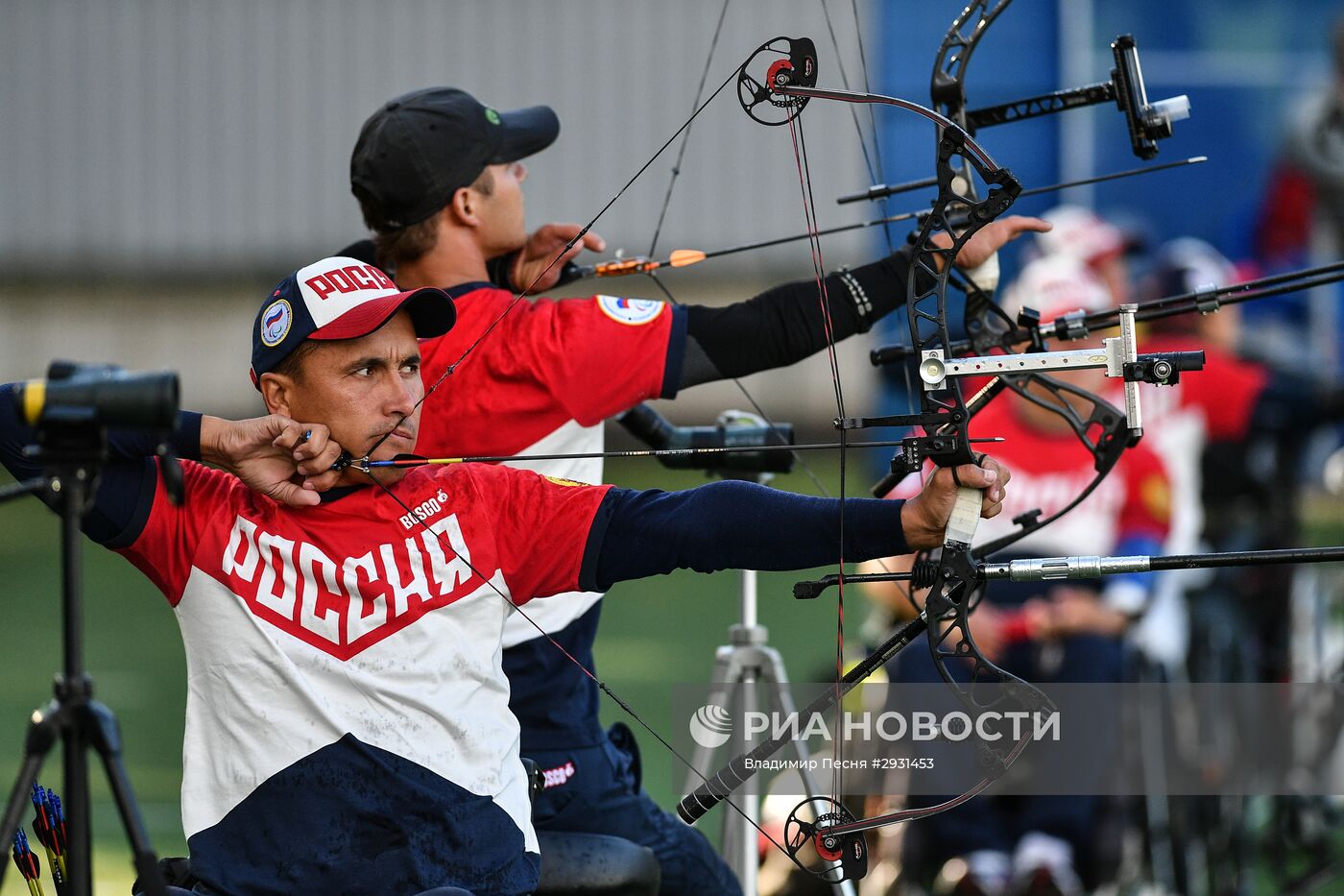 Всероссийские паралимпийские соревнования. Первый день.