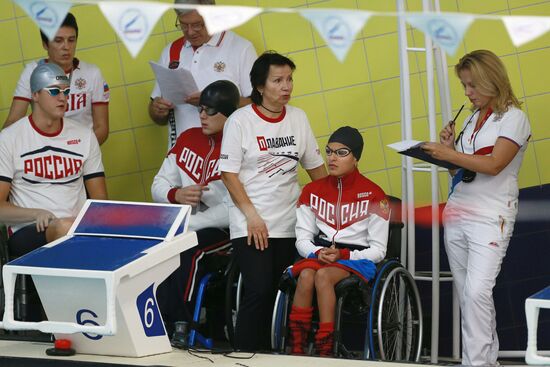 Всероссийские паралимпийские соревнования. Первый день