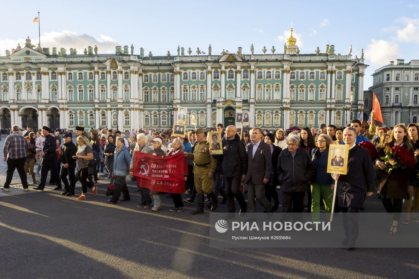 Патриотическая акция "Бессмертный Ленинград" в Санкт-Петербурге