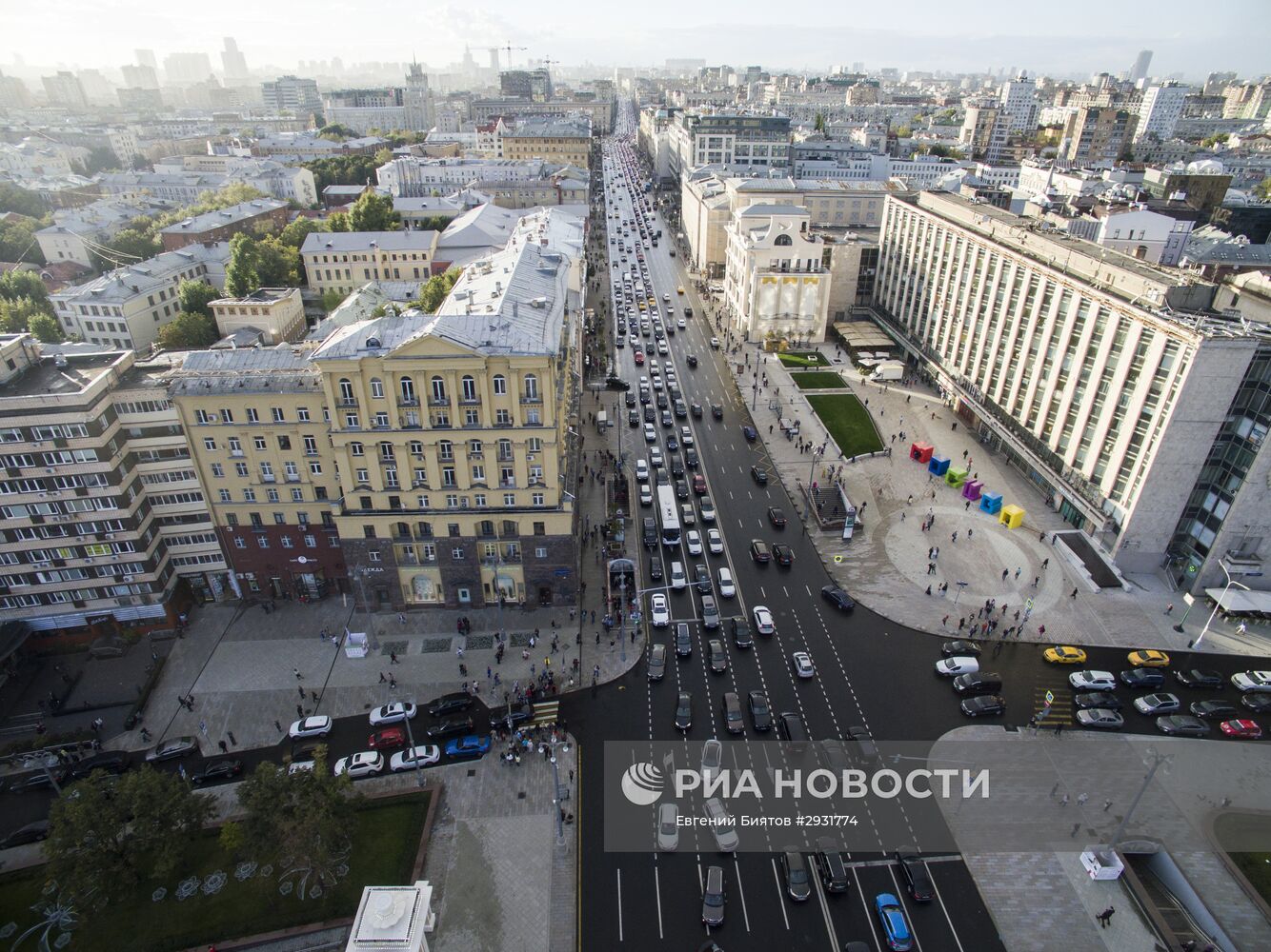 Москва в преддверии Дня города