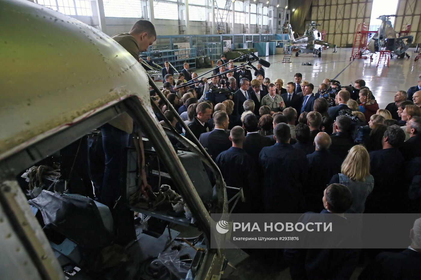 Рабочая поездка премьер-министра РФ Д. Медведева в Забайкальский край