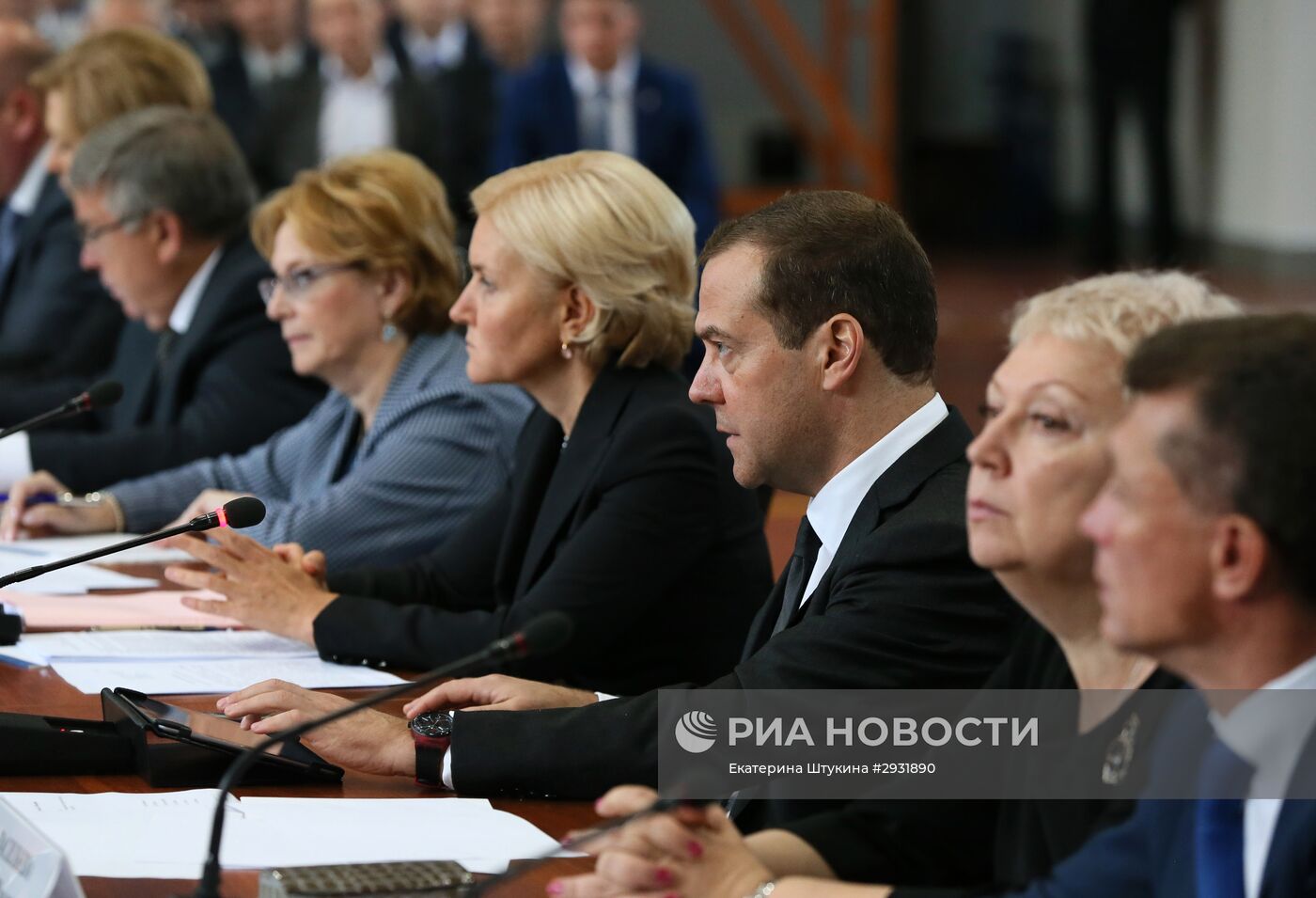 Рабочая поездка премьер-министра РФ Д. Медведева в Забайкальский край