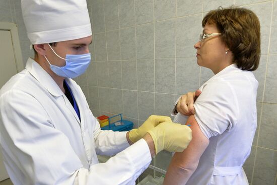 Вакцинация от гриппа в Челябинске