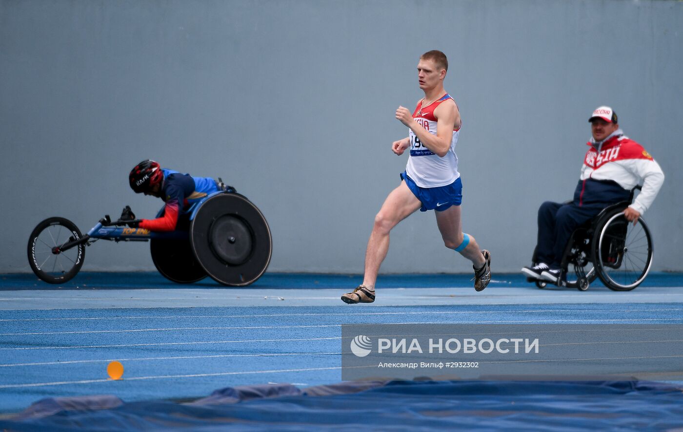 Всероссийские паралимпийские соревнования. Второй день.