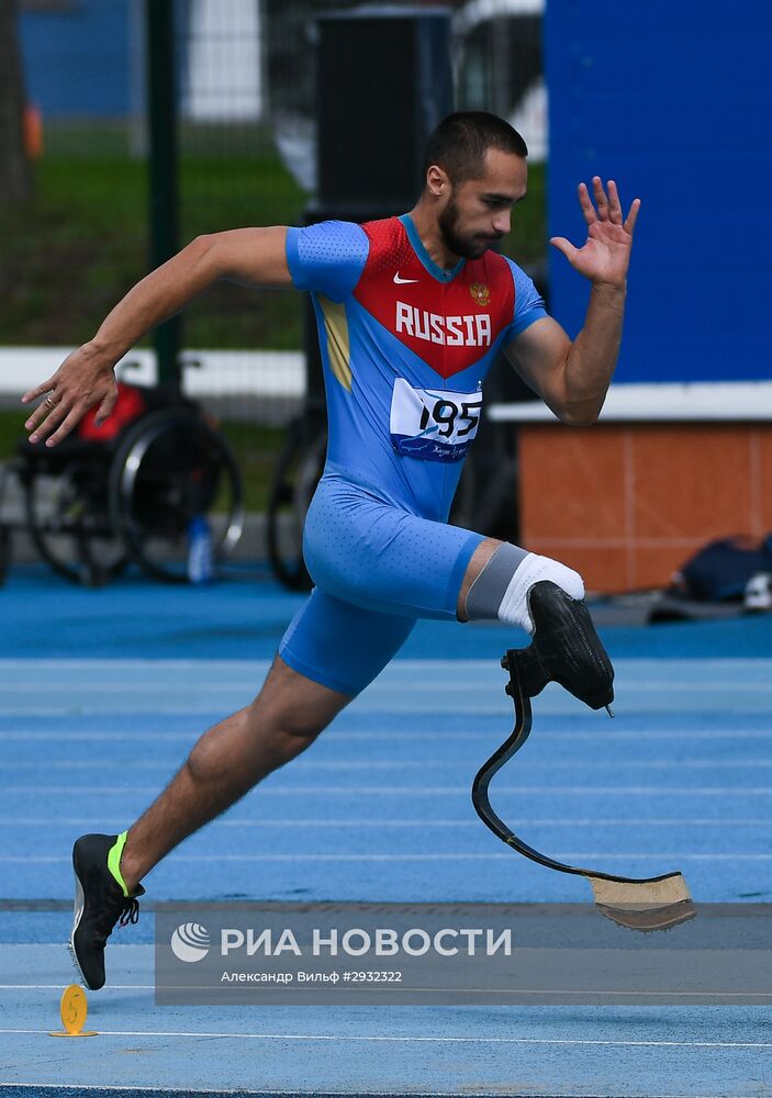 Всероссийские паралимпийские соревнования. Второй день.