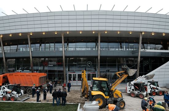 Подготовка к открытию Московсковского центрального кольца