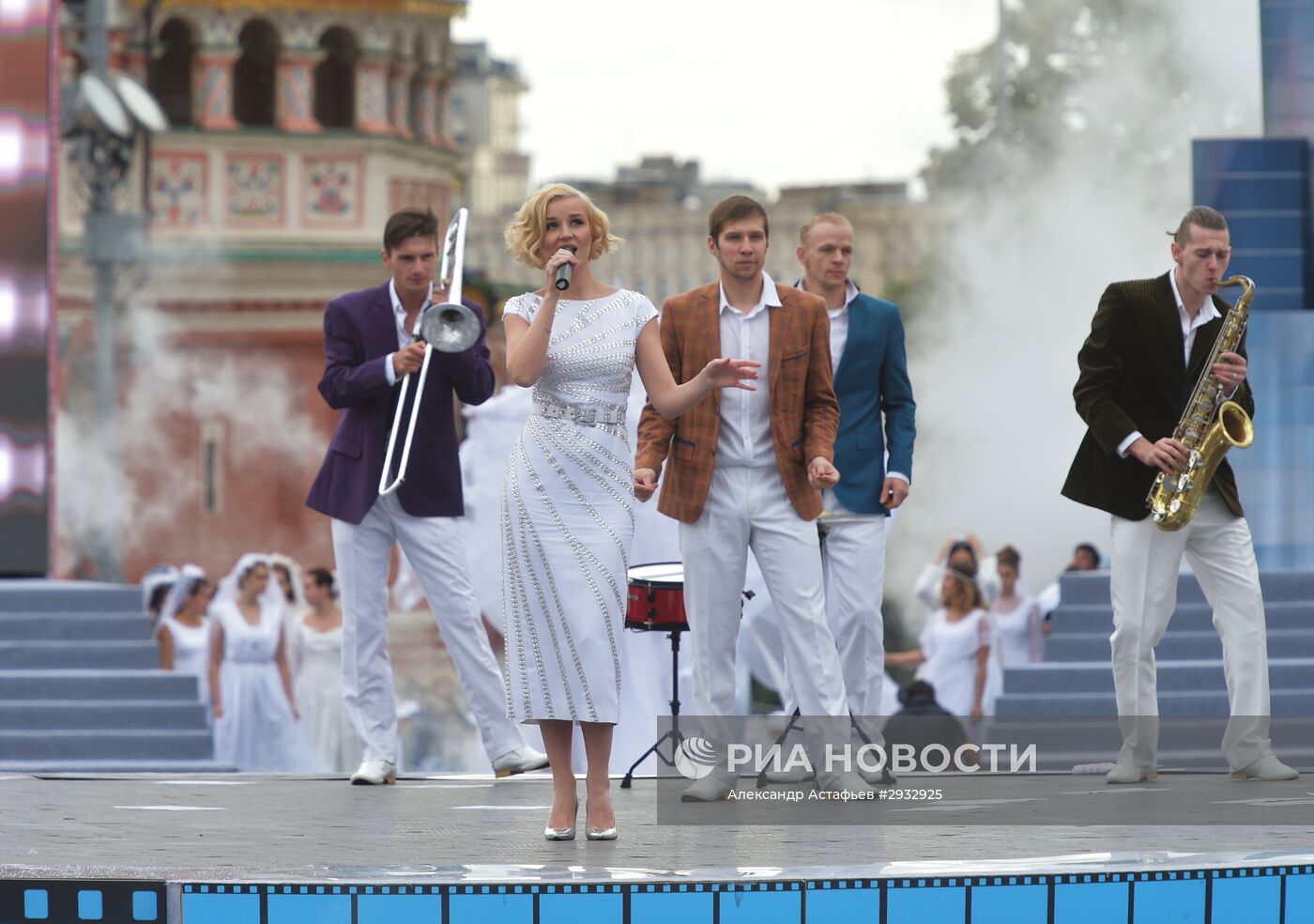 Празднование Дня города на Красной площади