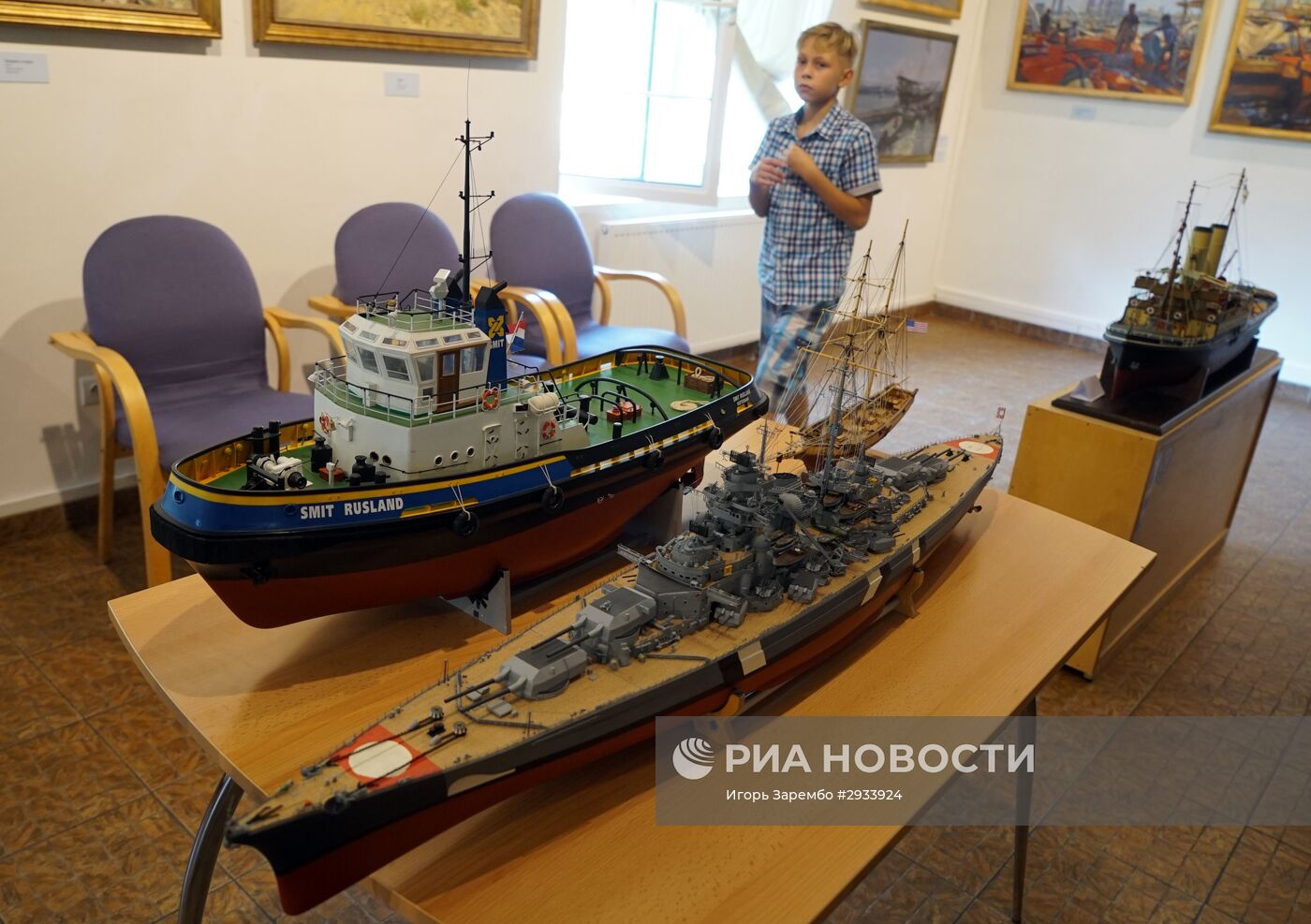 Чемпионат мира по стендовому судомоделированию в Калининграде