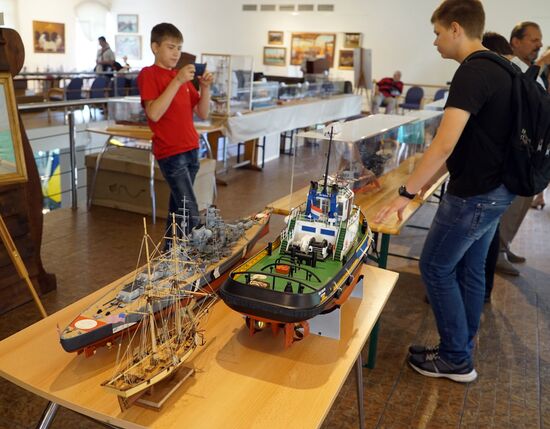 Чемпионат мира по стендовому судомоделированию в Калининграде