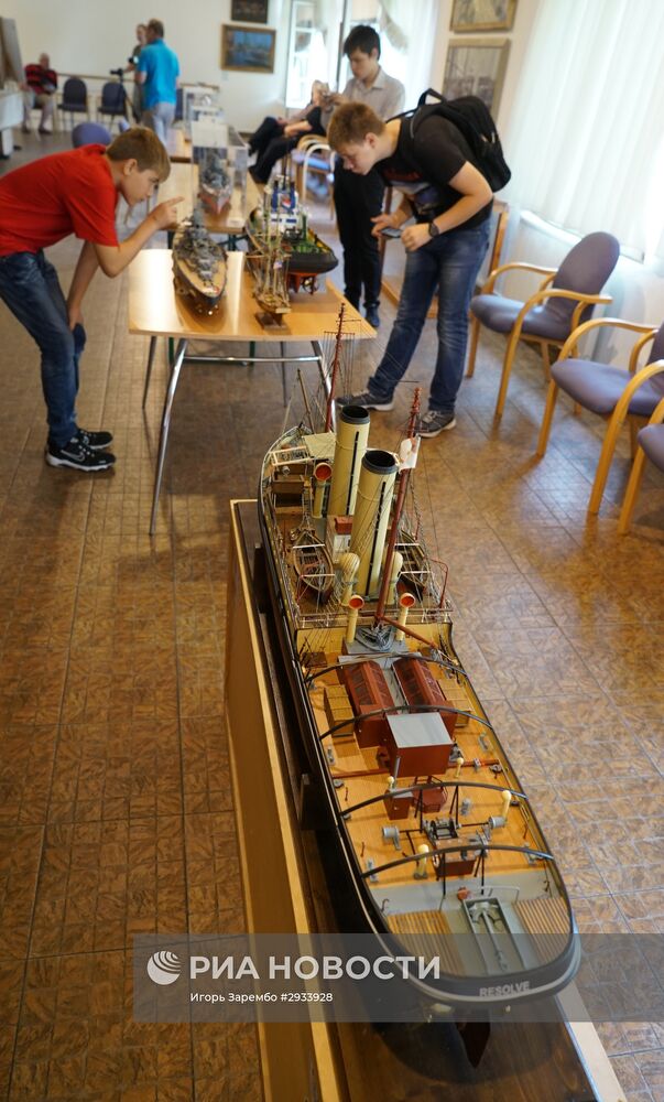 Чемпионат мира по стендовому судомоделированию в Калининграде