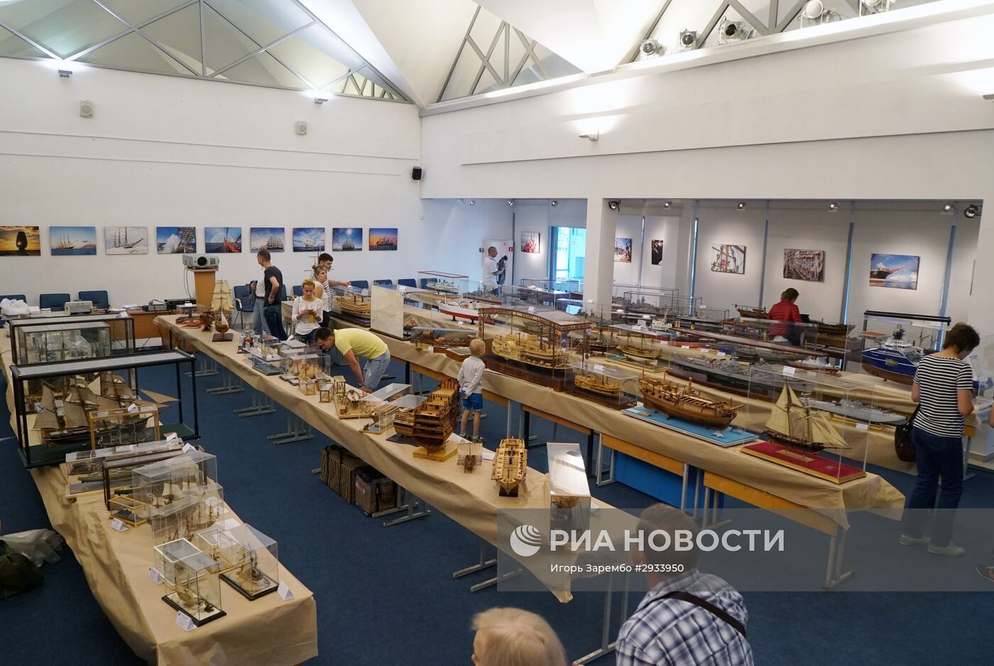 Чемпионат мира по стендовому судомоделированию в Калининграде