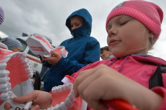 Всероссийский праздник "Дети – наше будущее" в Казани