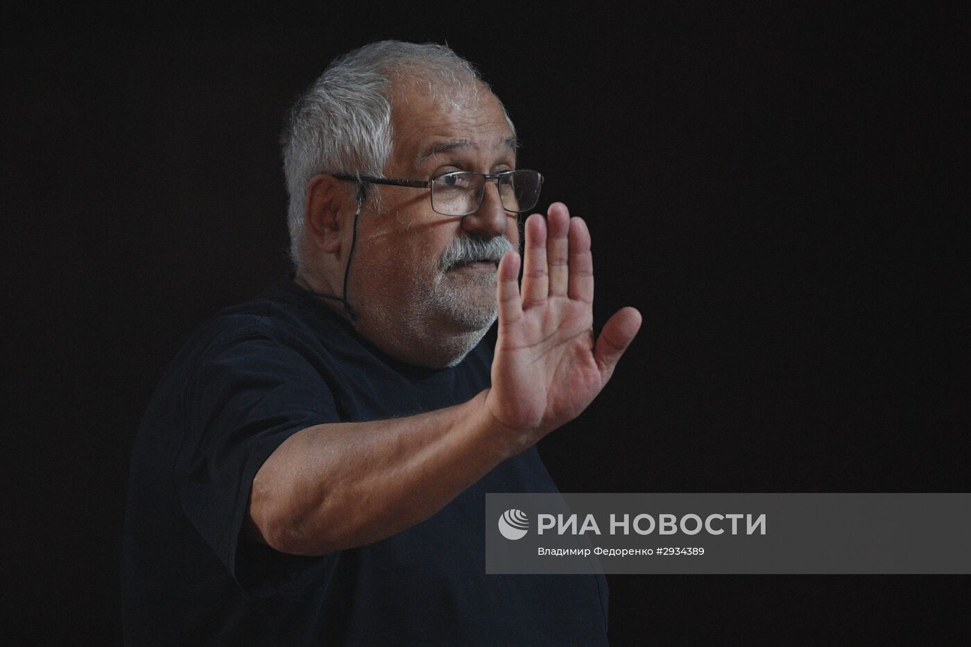 Репетиция спектакля " Мнимый больной" в театре им. Вахтангова