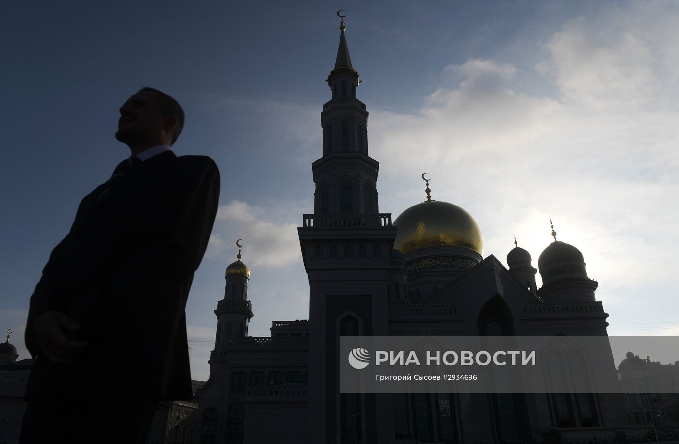 Празднование Курбан-Байрама в Москве