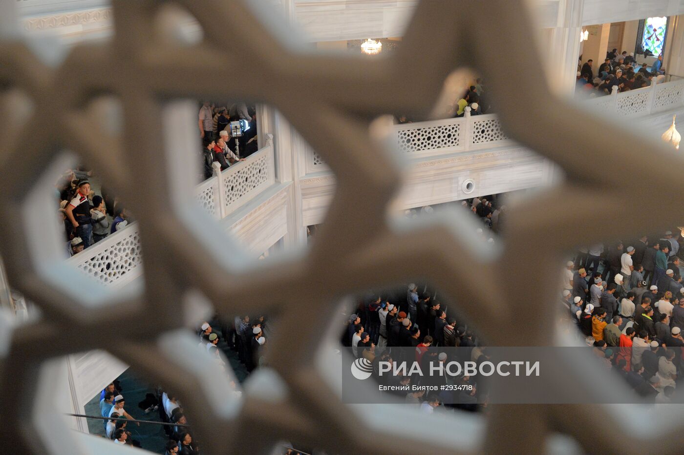 Празднование Курбан-Байрама в Москве