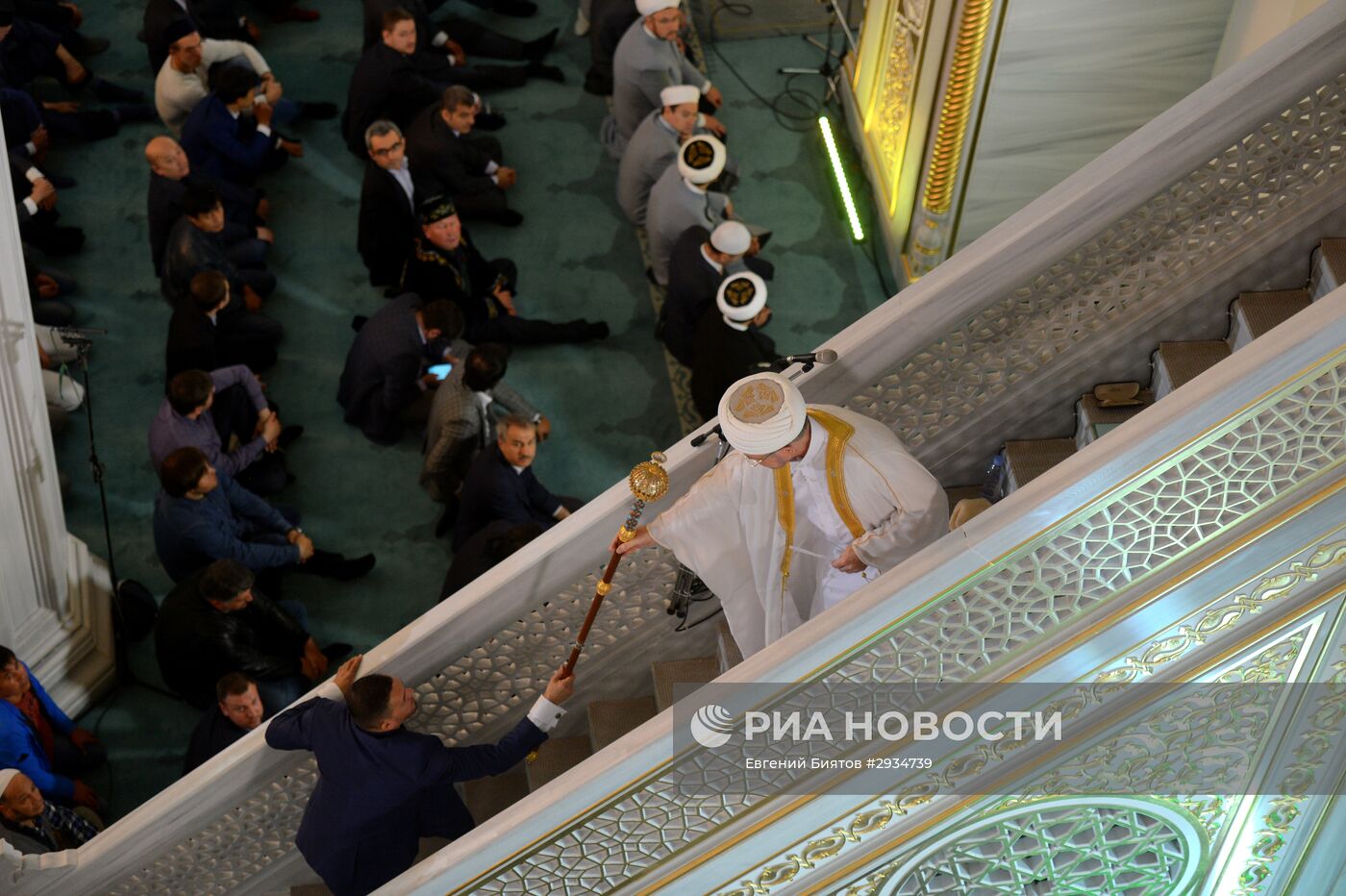 Празднование Курбан-Байрама в Москве