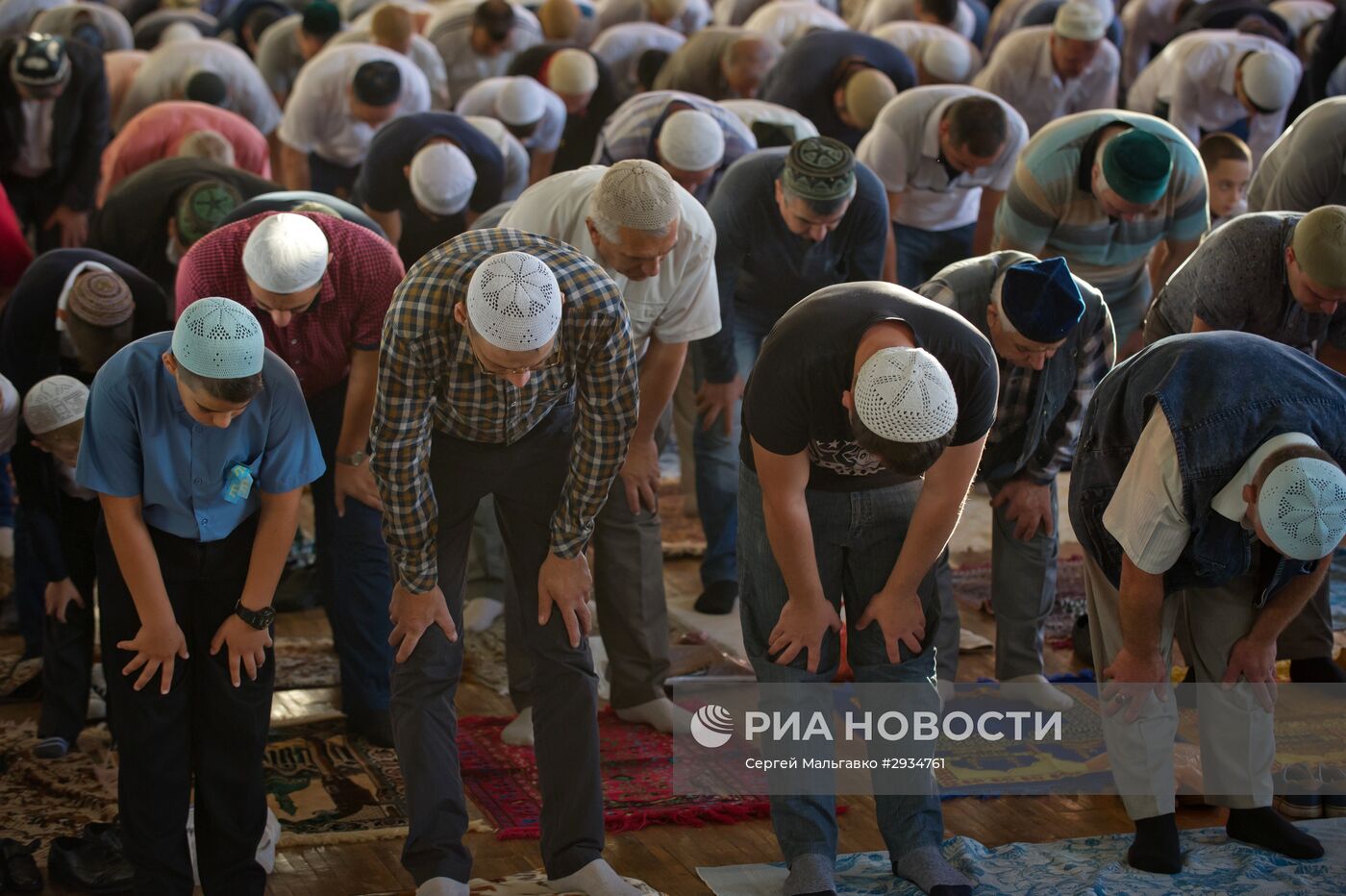 Празднование Курбан-Байрама в регионах России