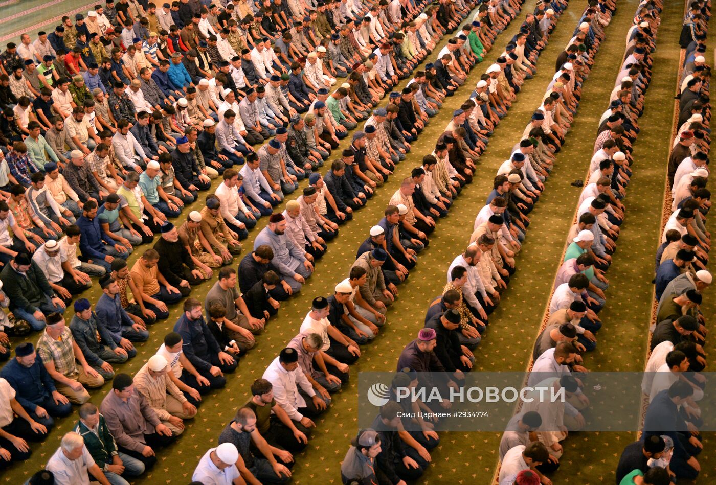 Празднование Курбан-Байрама в регионах России