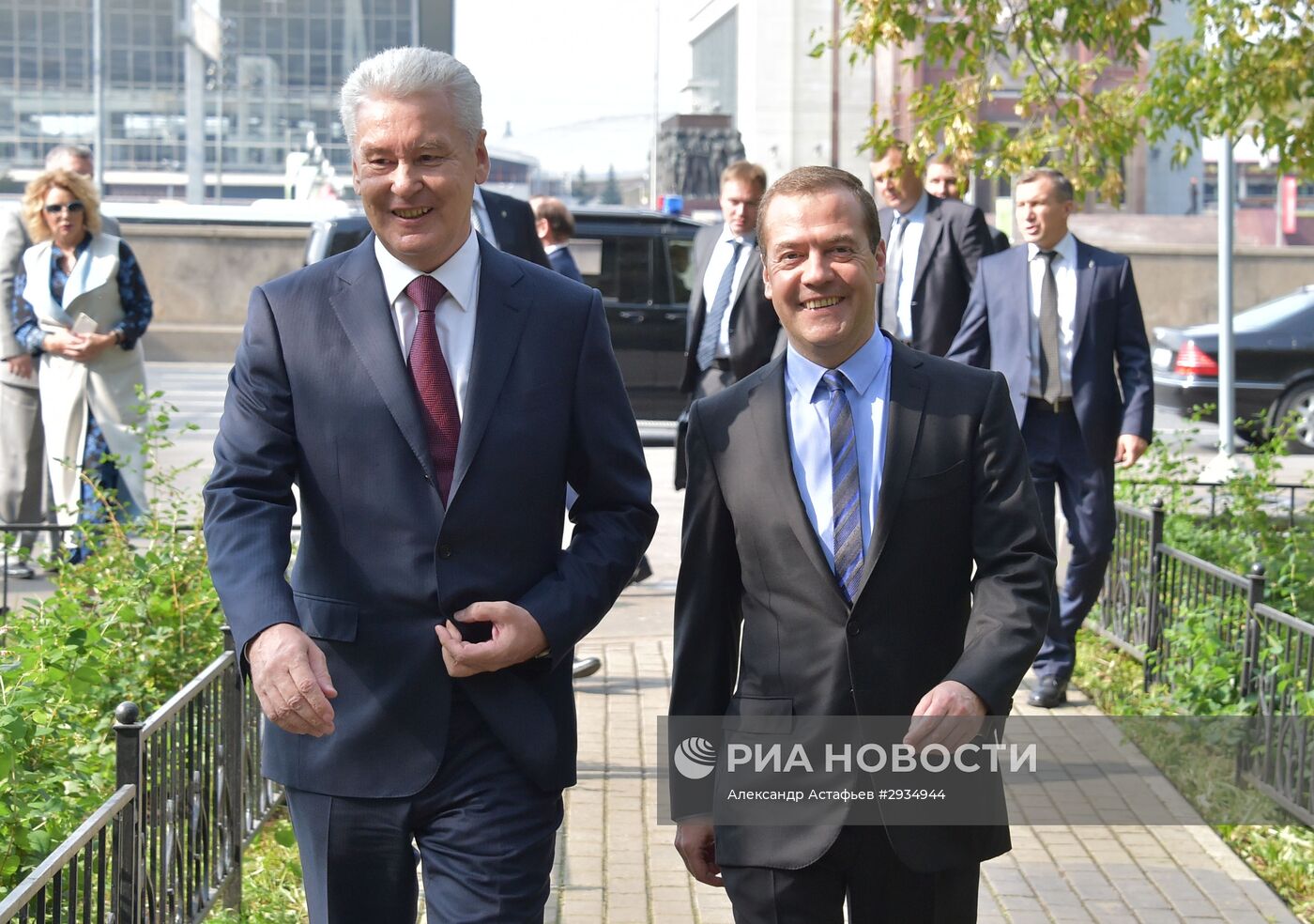 Премьер-министр РФ Д. Медведев принял участие в форуме "Городское развитие и совершенствование качества городской среды"