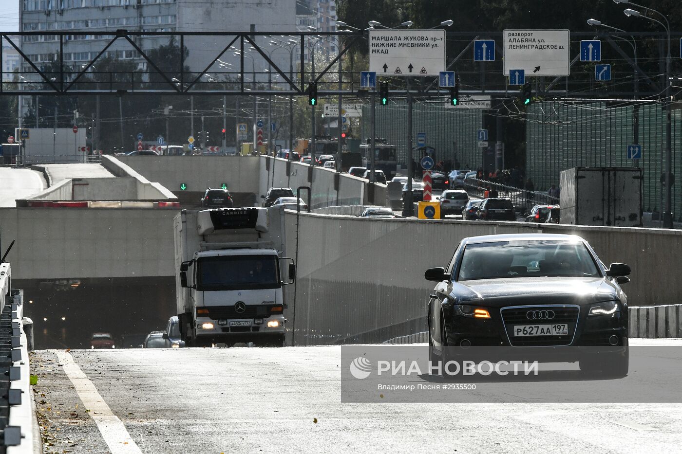 Первый тоннель винчестерного типа открыли в Москве | РИА Новости Медиабанк