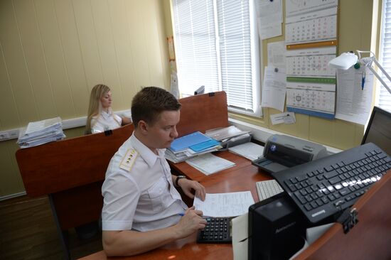 Работа Смоленского таможенного поста ФТС России