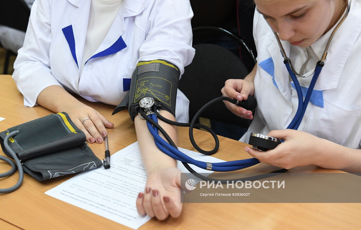 Медицинский класс в московской школе