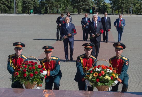 Визит мэра Москвы Сергея Собянина в Саратов