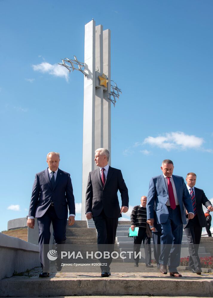 Визит мэра Москвы Сергея Собянина в Саратов