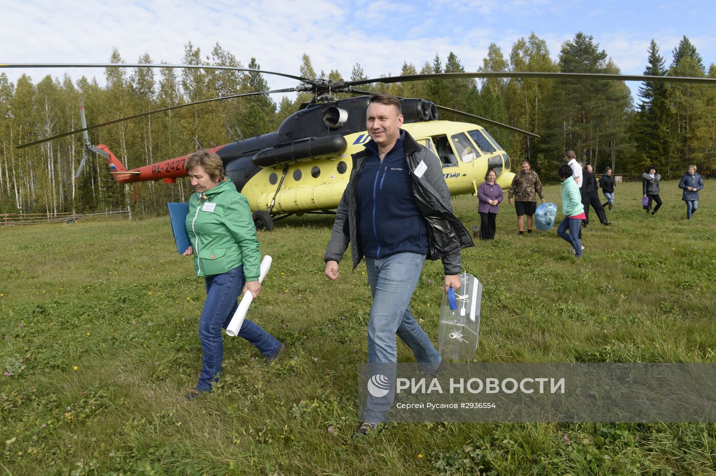 Досрочное голосование в труднодоступных районах севера Тюменской области