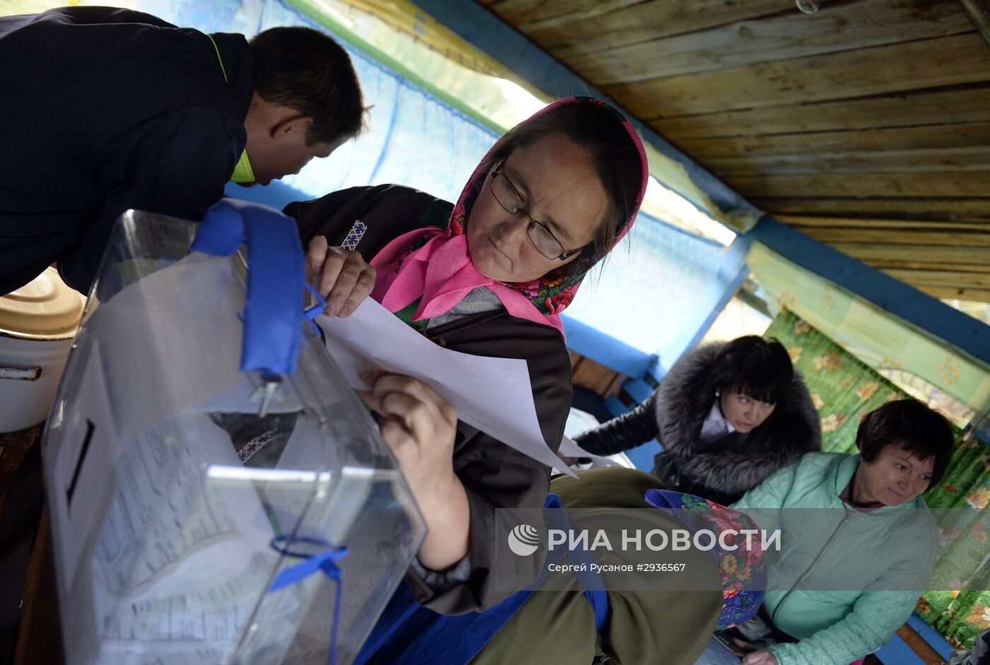 Досрочное голосование в труднодоступных районах севера Тюменской области