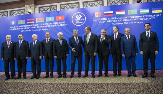 Министр иностранных дел РФ С. Лавров принял участие в встрече глав МИД СНГ