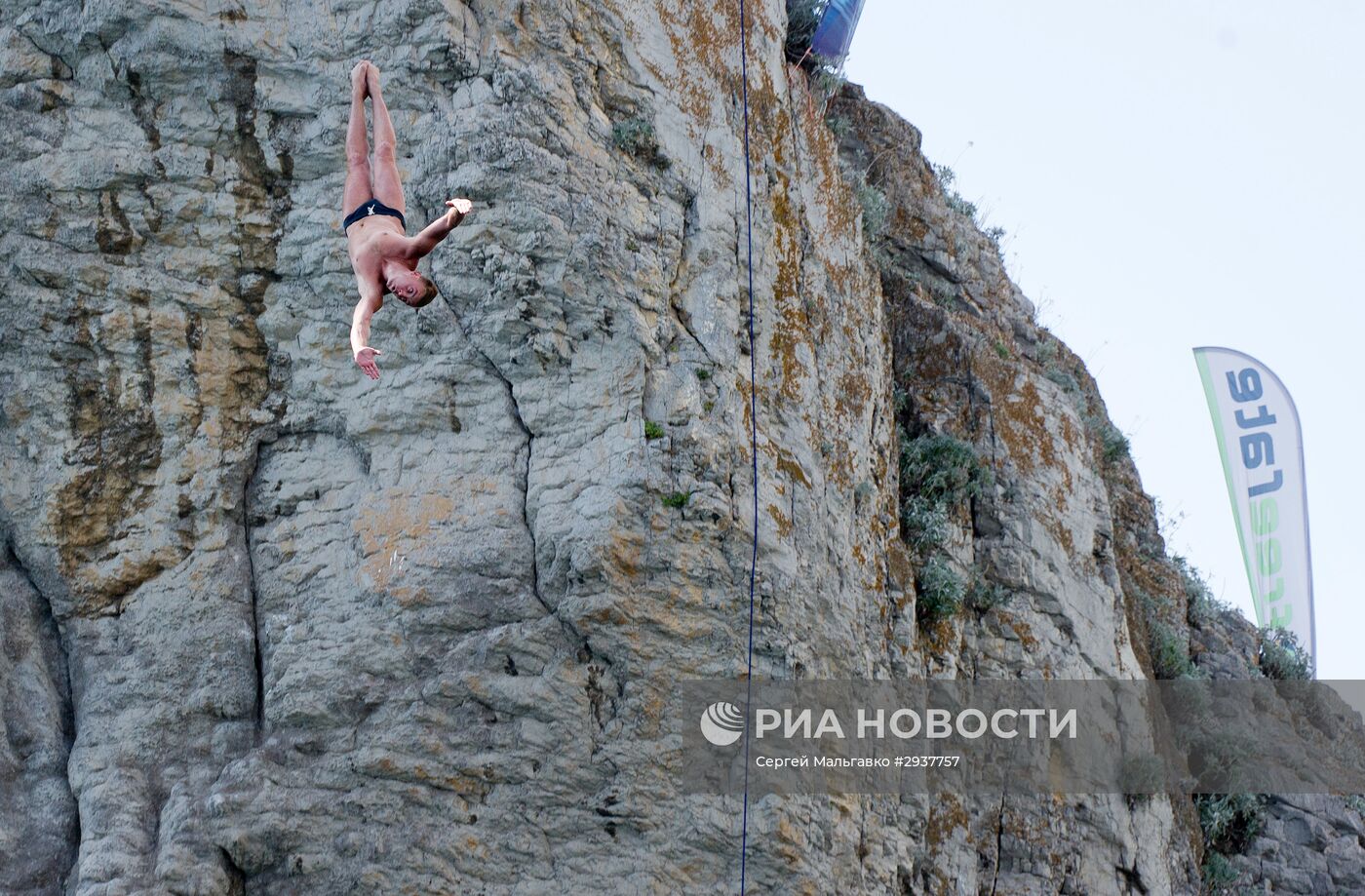 Открытие тренировочной базы по хай-дайвингу в Ялте